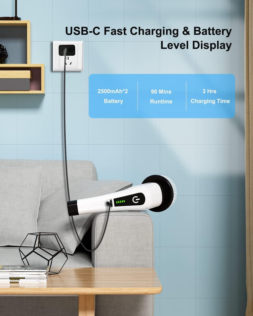 9 in 1 Electric Cleaning Brush