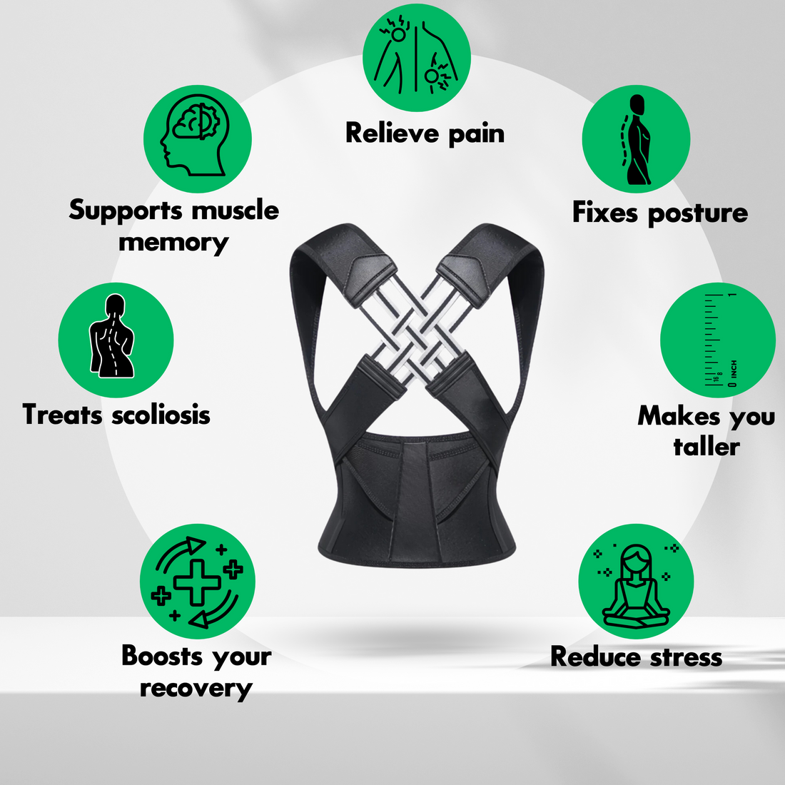 Instant Posture Corrector – مصحح وضعية فوري